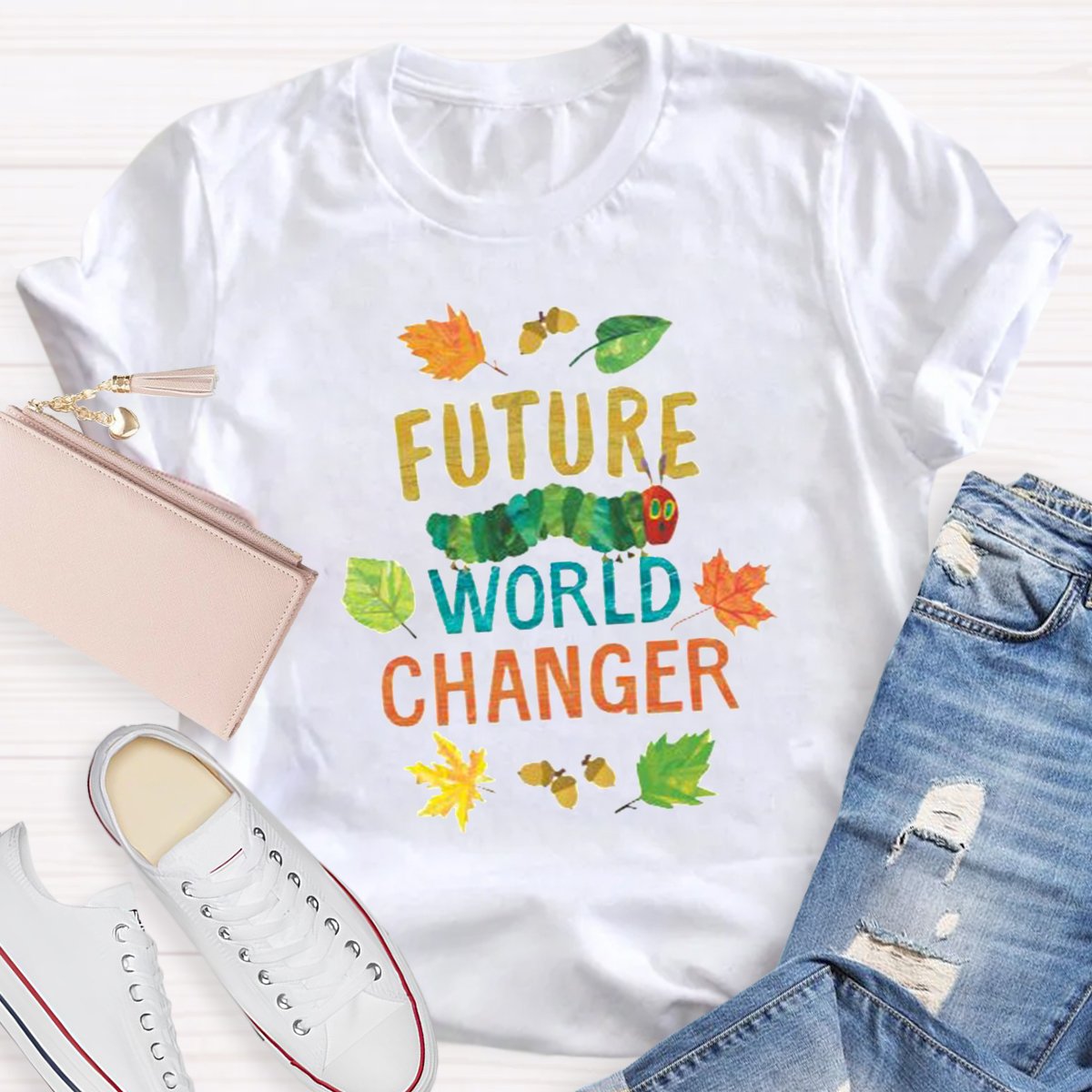 Future World Change Teacher Shirt