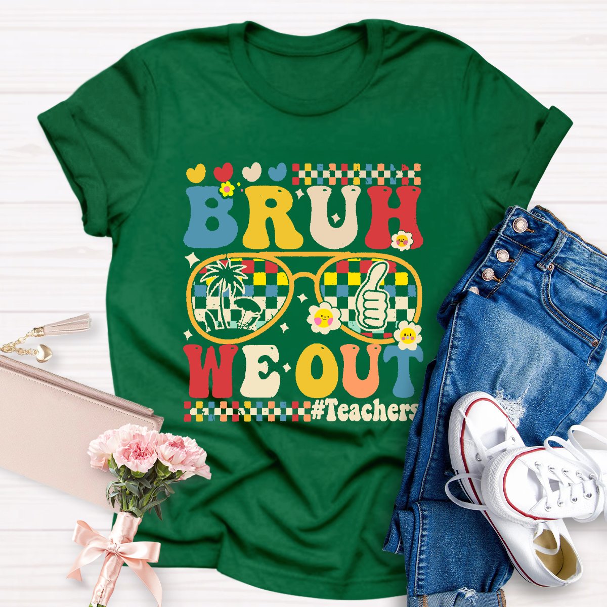 Bruh We Out Teacher Shirt