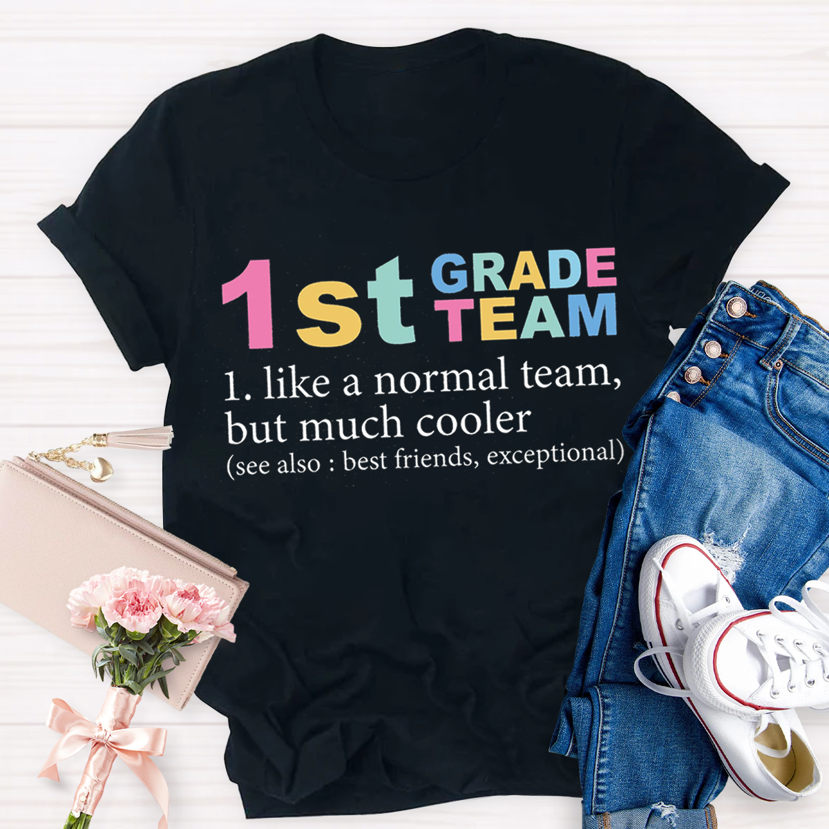 Personalized Team Grade Back To School Teacher T-Shirt