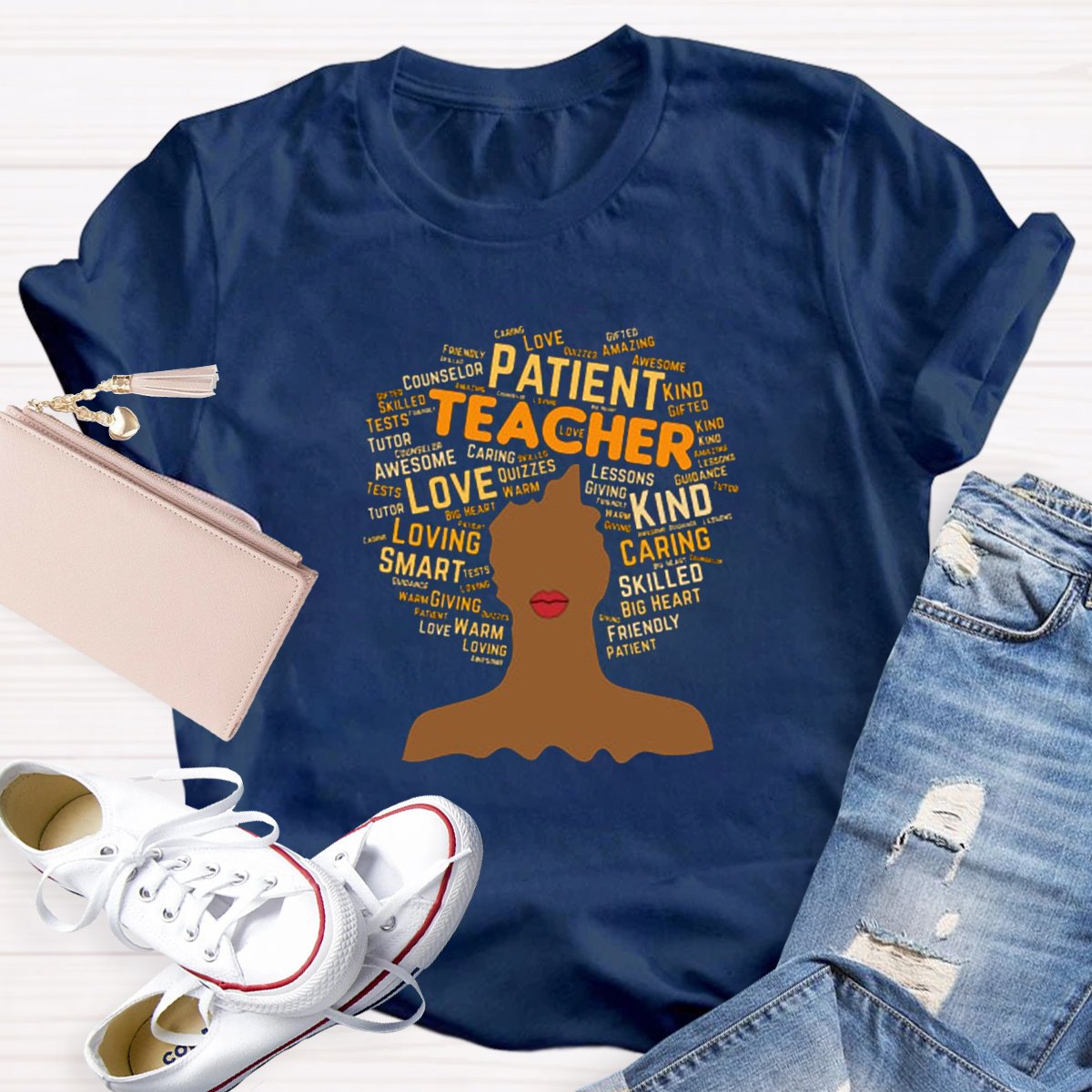 Patient Teacher Love Kind Caring Teacher Shirt