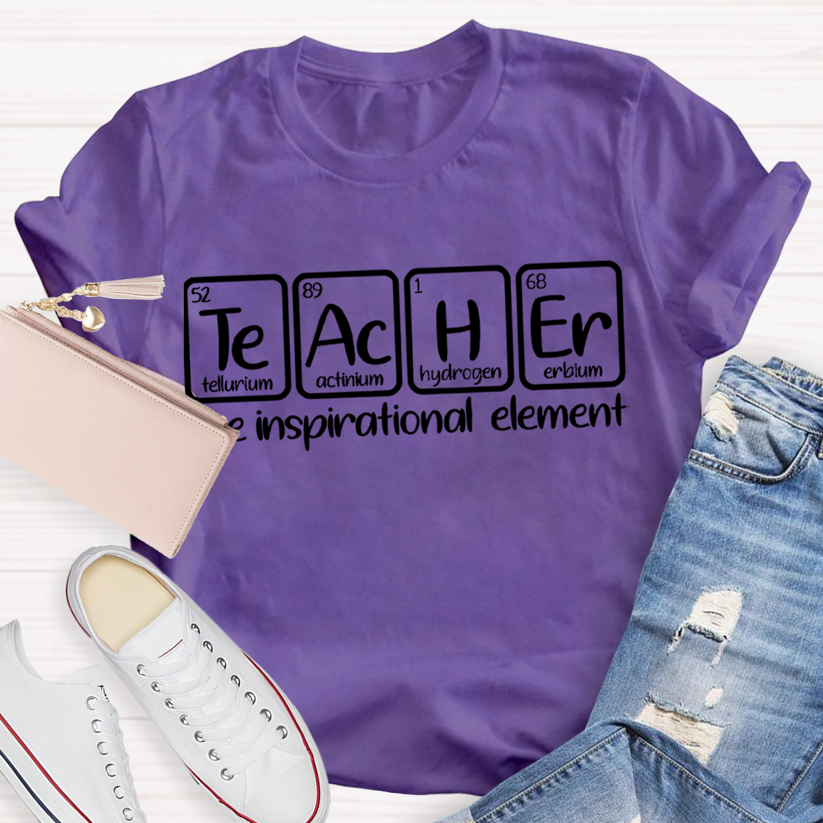 The Inspirational Element Teacher T-Shirt