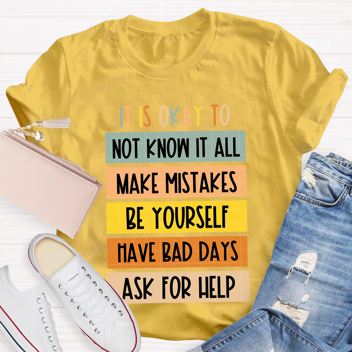 It Is Okay To Do Teacher T-Shirt