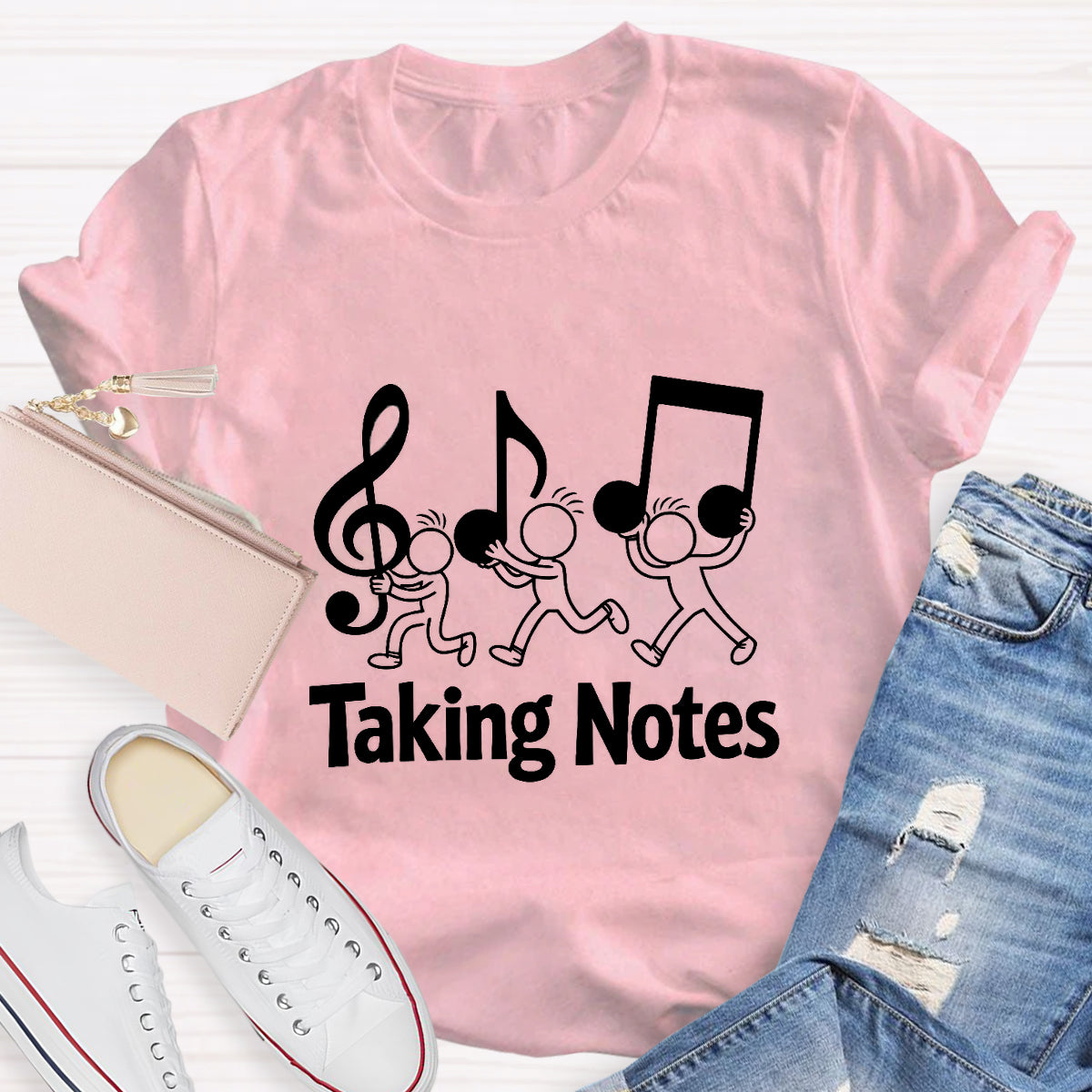Taking Notes Music Teacher T-Shirt