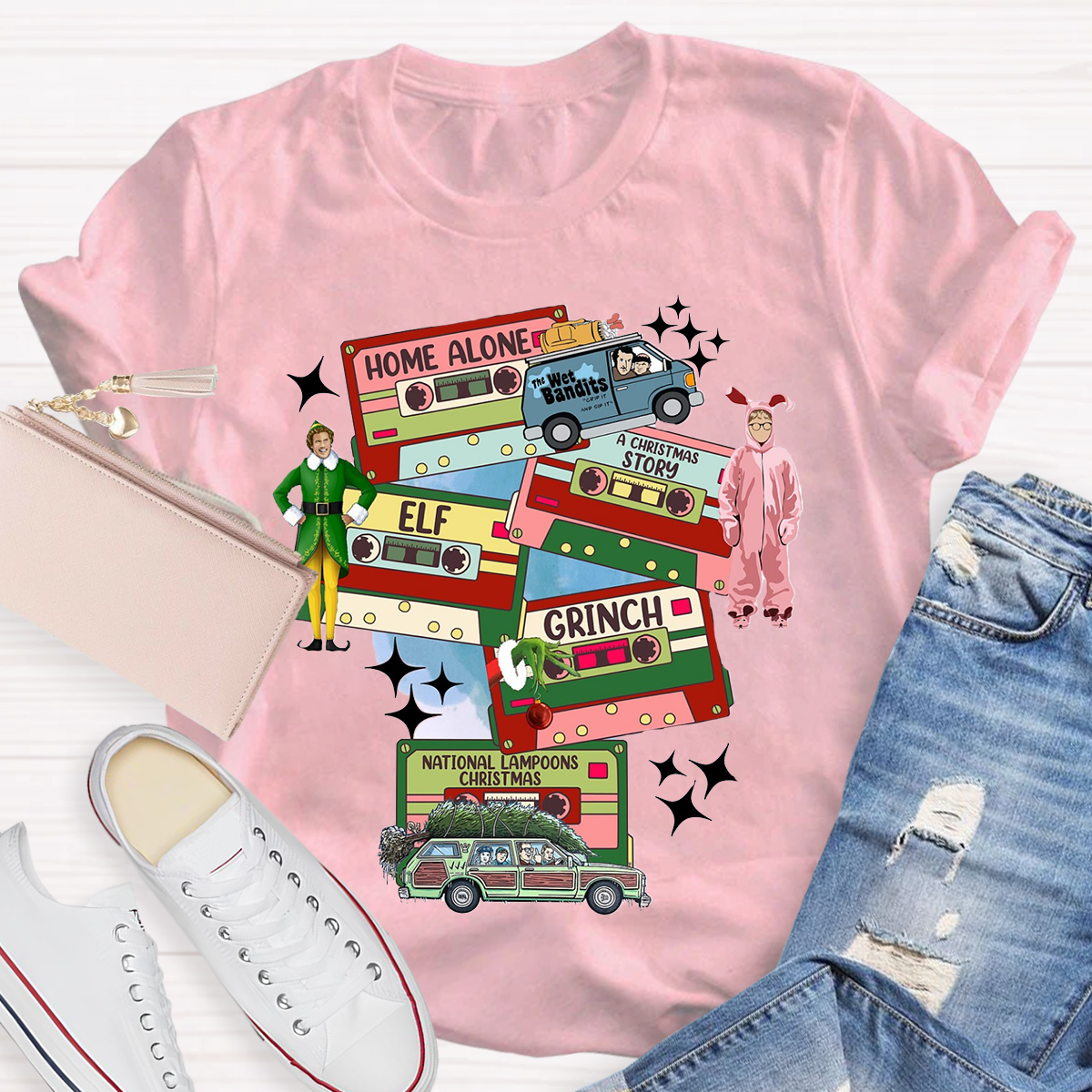 Christmas Movie Teacher T-Shirt