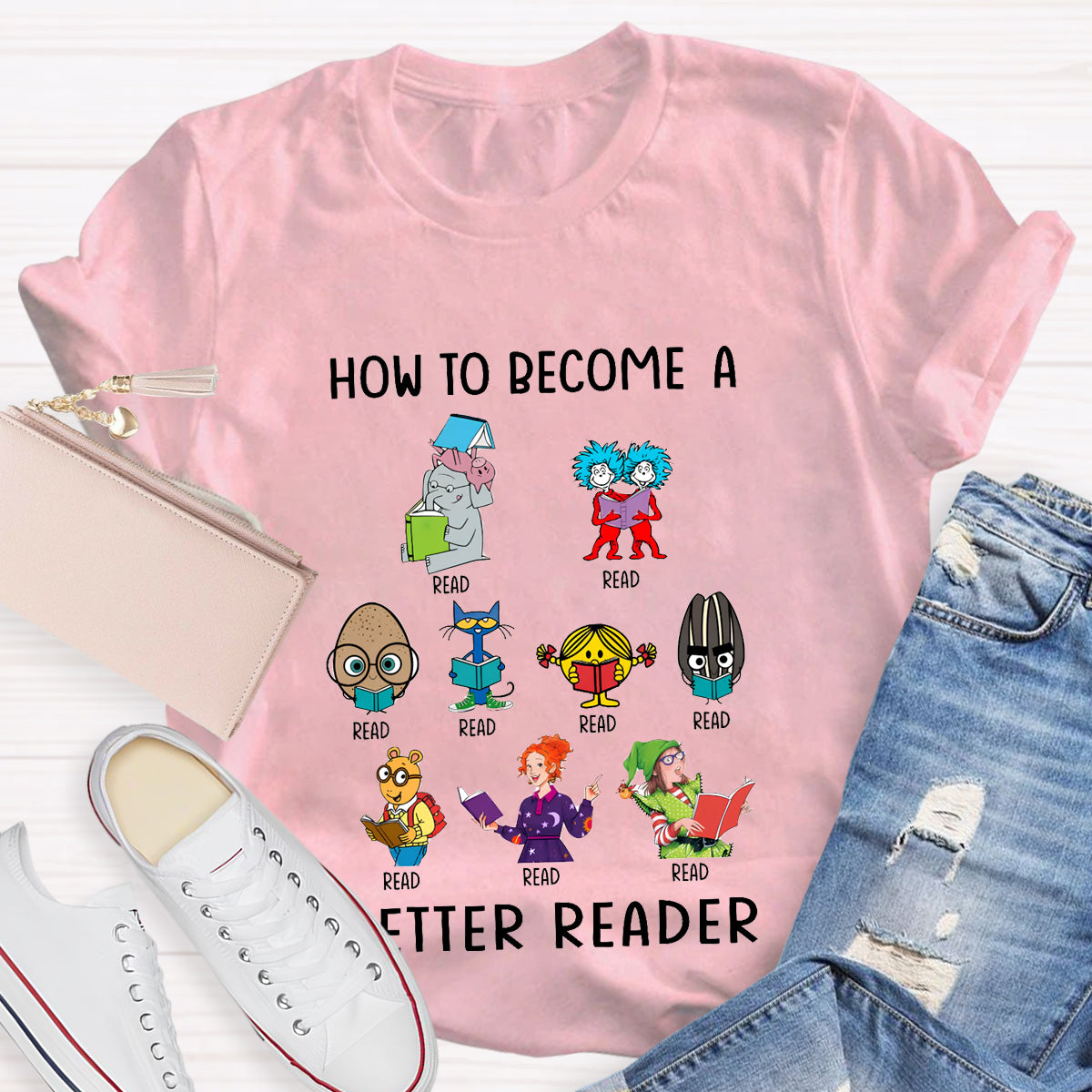 How To Become A Better Reader T-Shirt