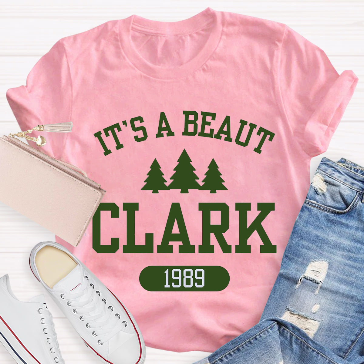 Its a Beaut Clark Christmas Vacation Teacher T-Shirt