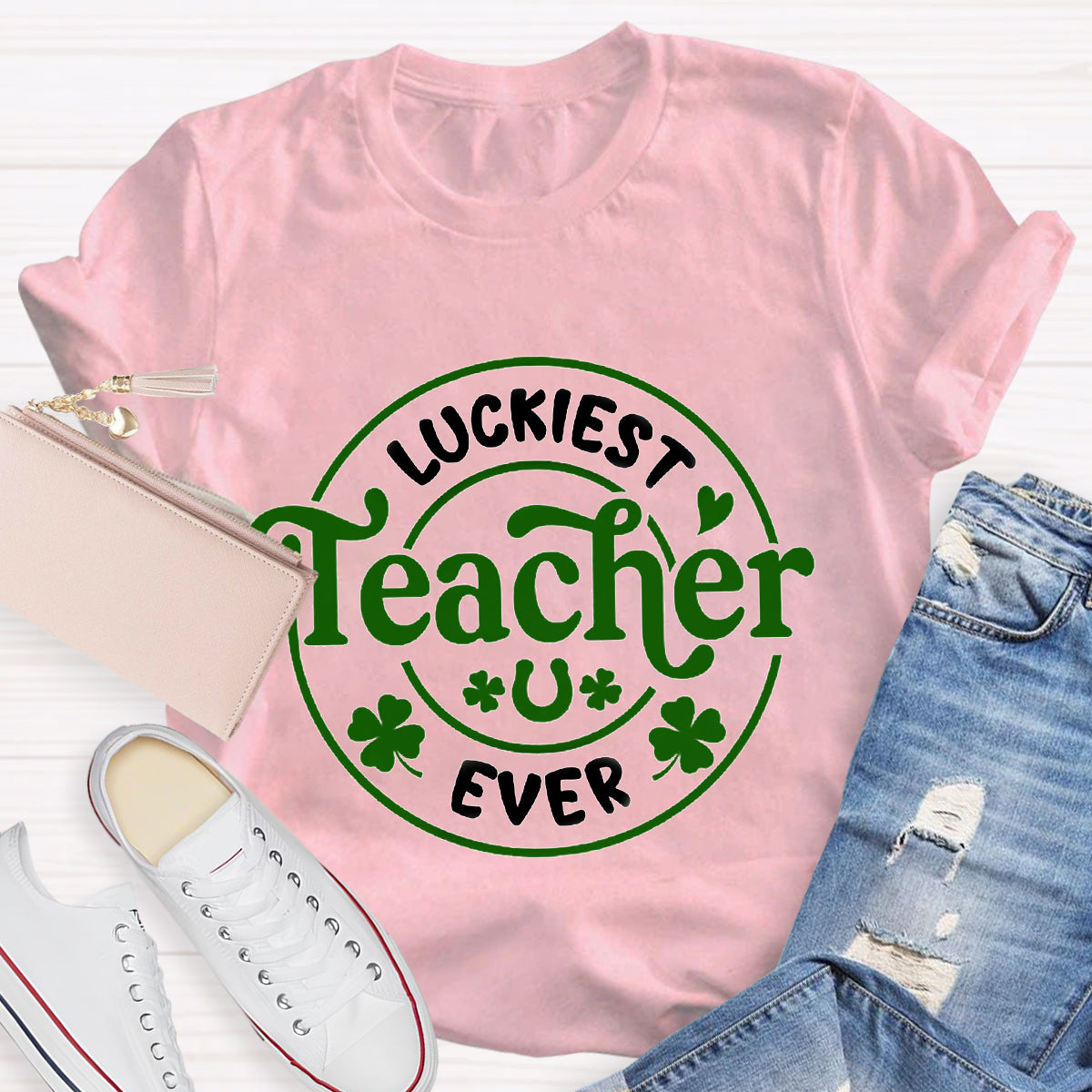 Luckiest Teacher Ever T-Shirt