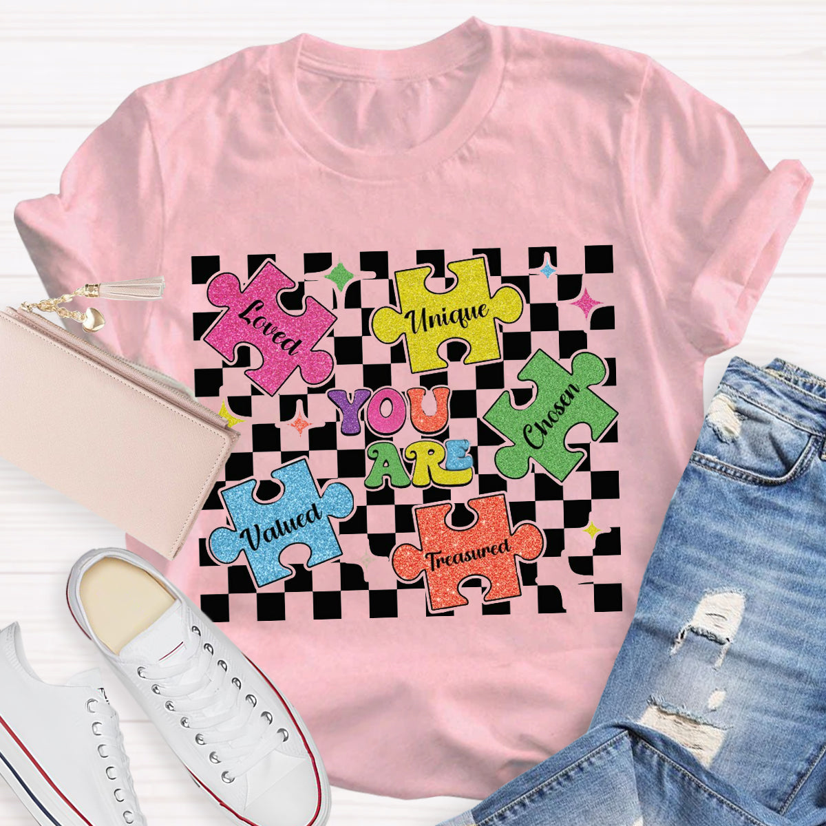 You Are Unique Special Education Teacher T-Shirt