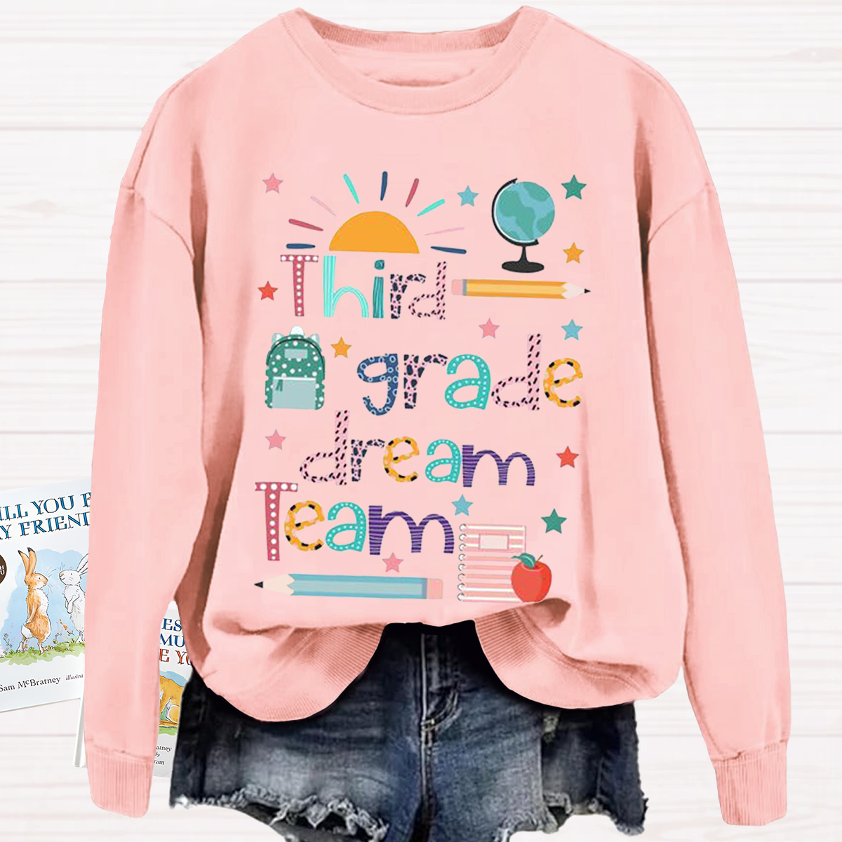 Personalized Grade Dream Team Sweatshirt