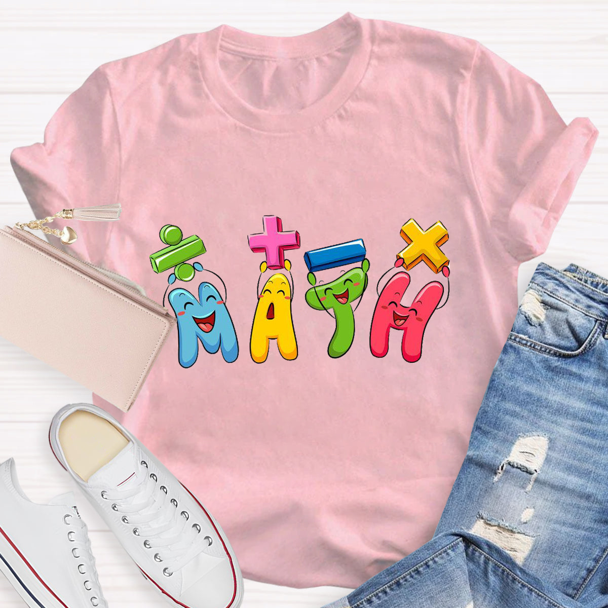 Funny Math Symbols Math Day T-Shirt