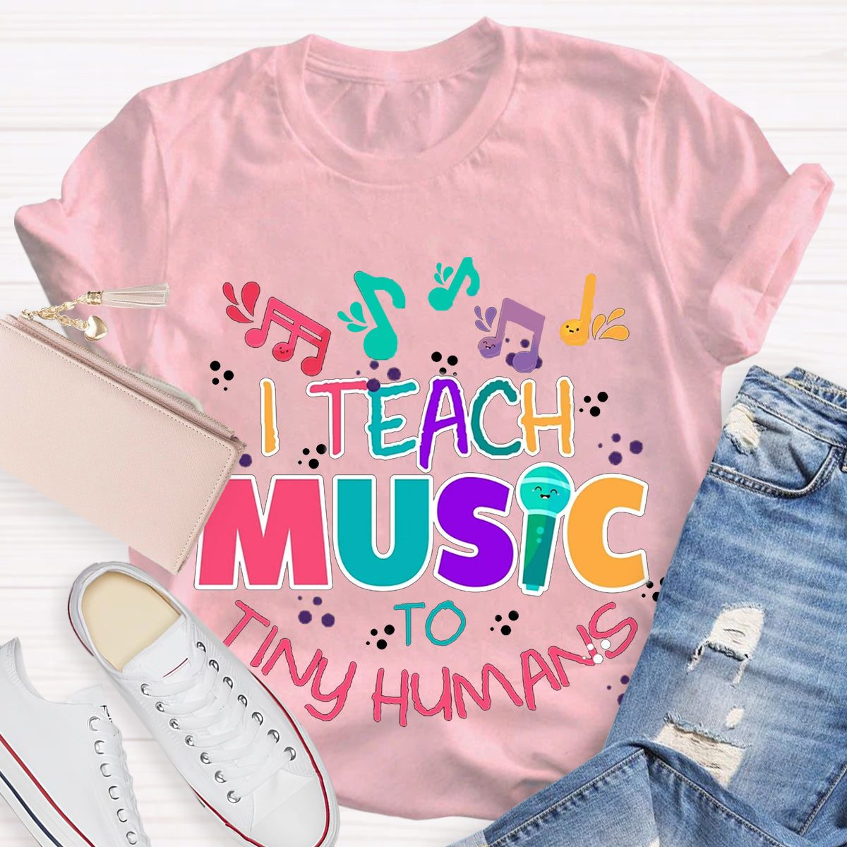 I Teach Music To Tiny Humans T-Shirt