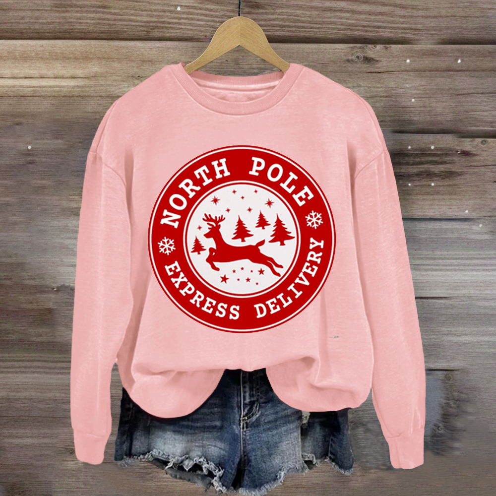 North Pole Express Teacher Sweatshirt