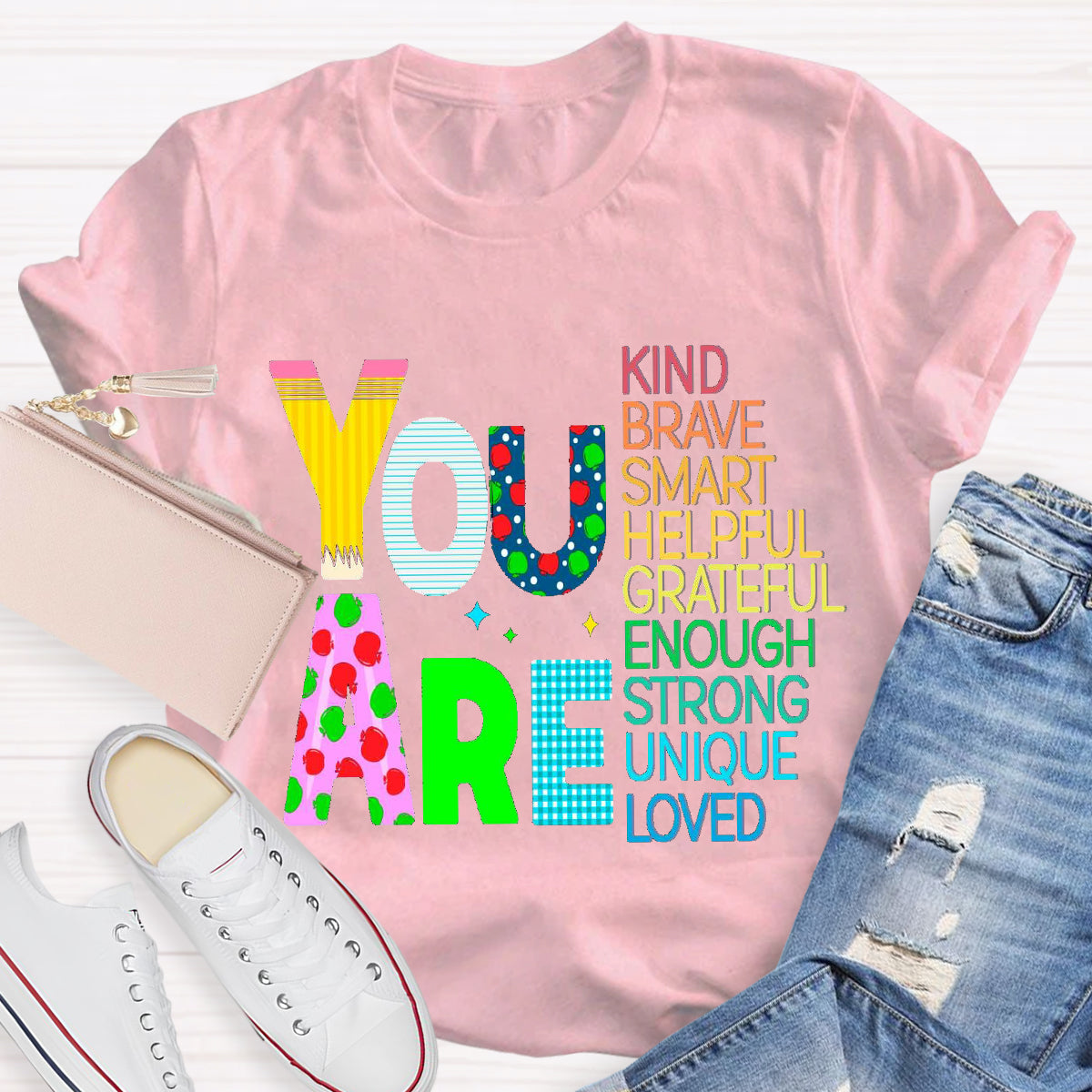 You Are Unique Loved Teacher T-Shirt