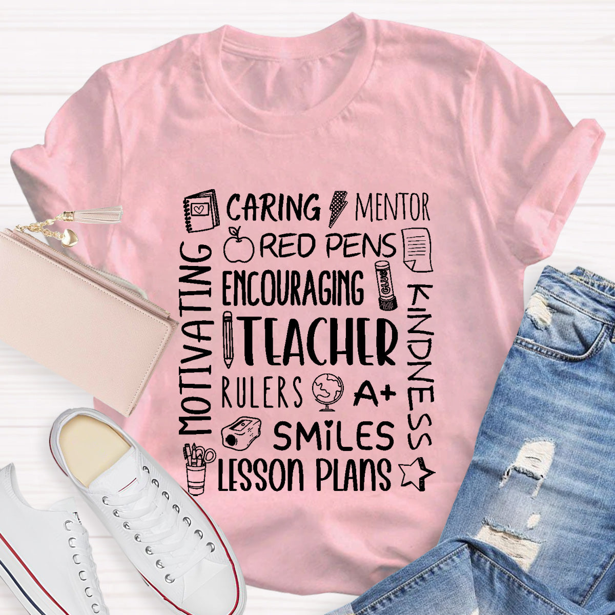 Teacher Encouraging Motivating T-Shirt