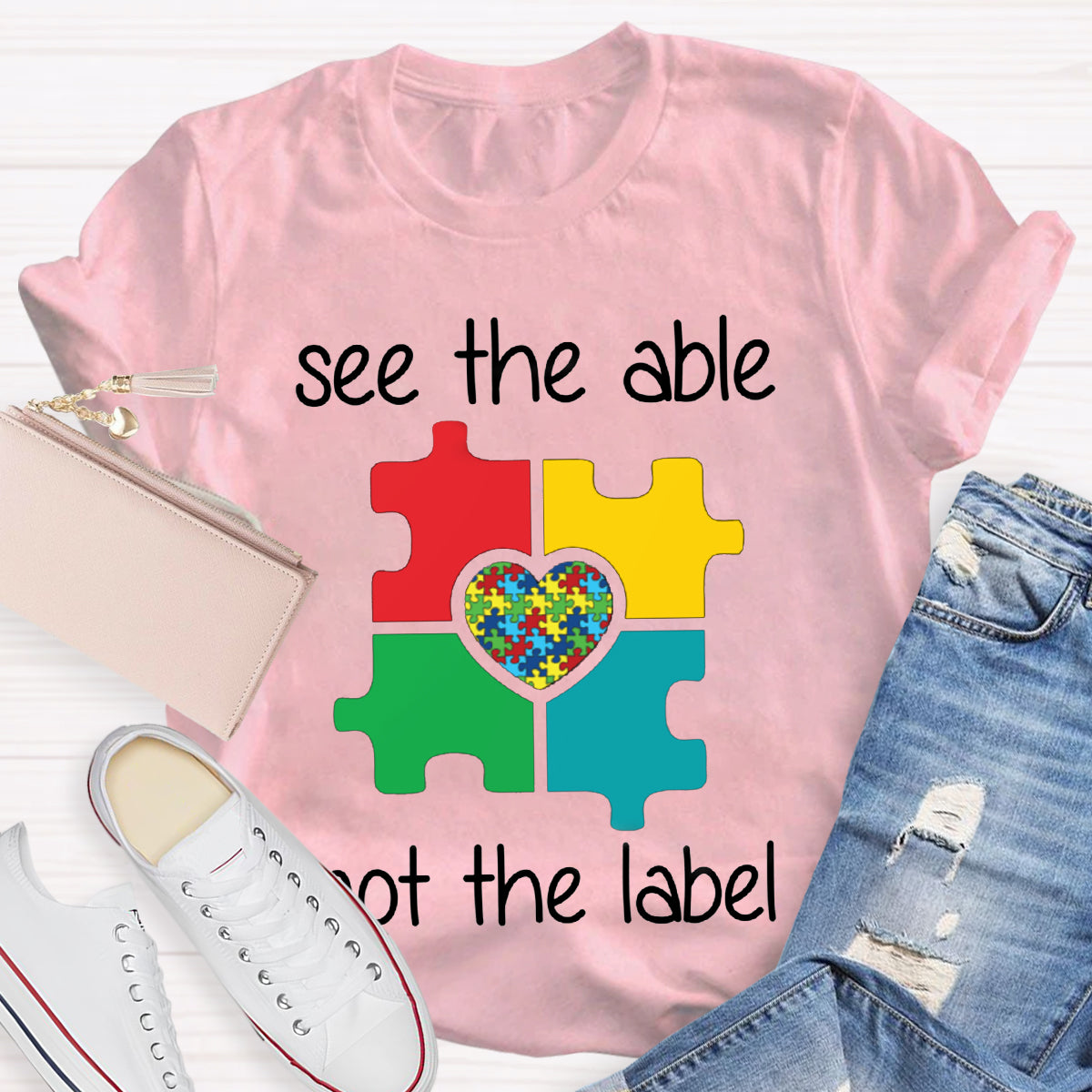 See The Able Not the Lable Special Education T-Shirt