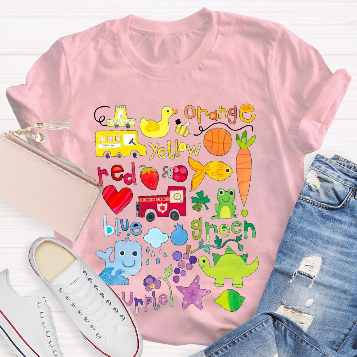 What's Your Favorite Color Teacher T-Shirt