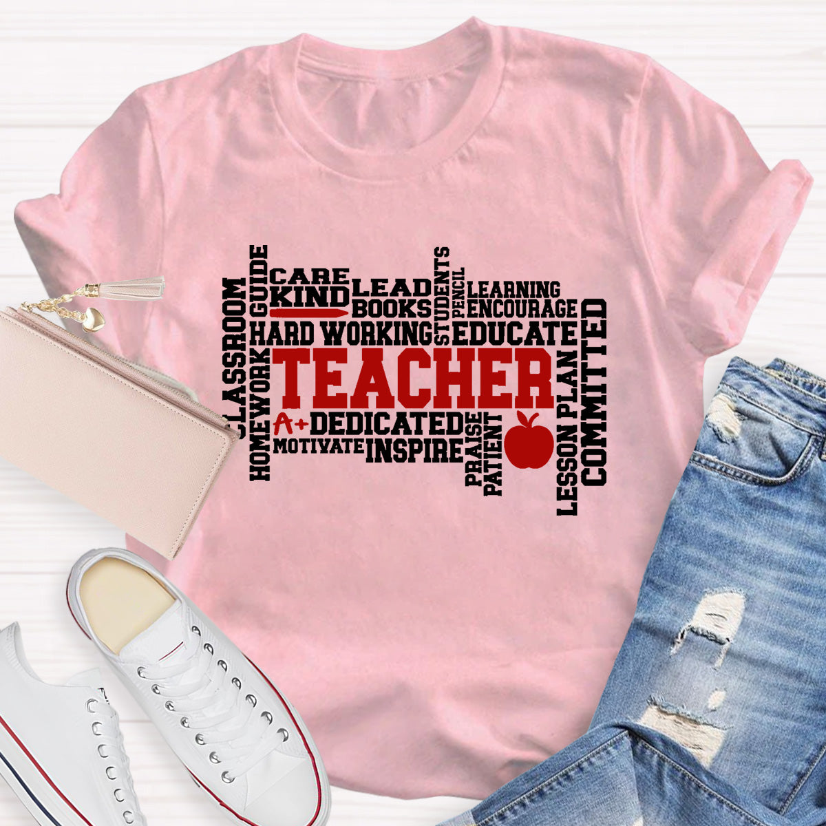 Teacher Definition Committed Encourage T-Shirt