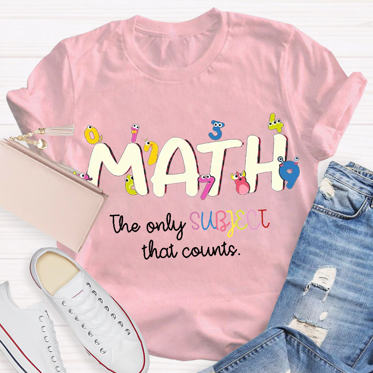 Math The Only Subject That Counts T-Shirt