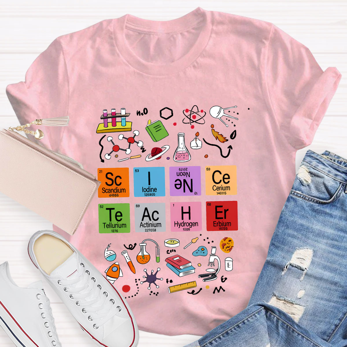 Science Teacher Play With These Equipments T-Shirt