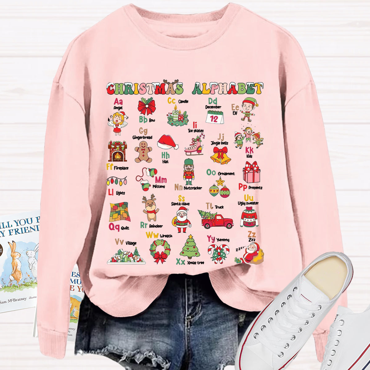 Christmas Alphabet Sweatshirt