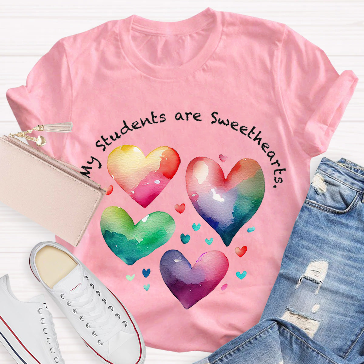 My Students Are Sweethearts Teacher T-Shirt