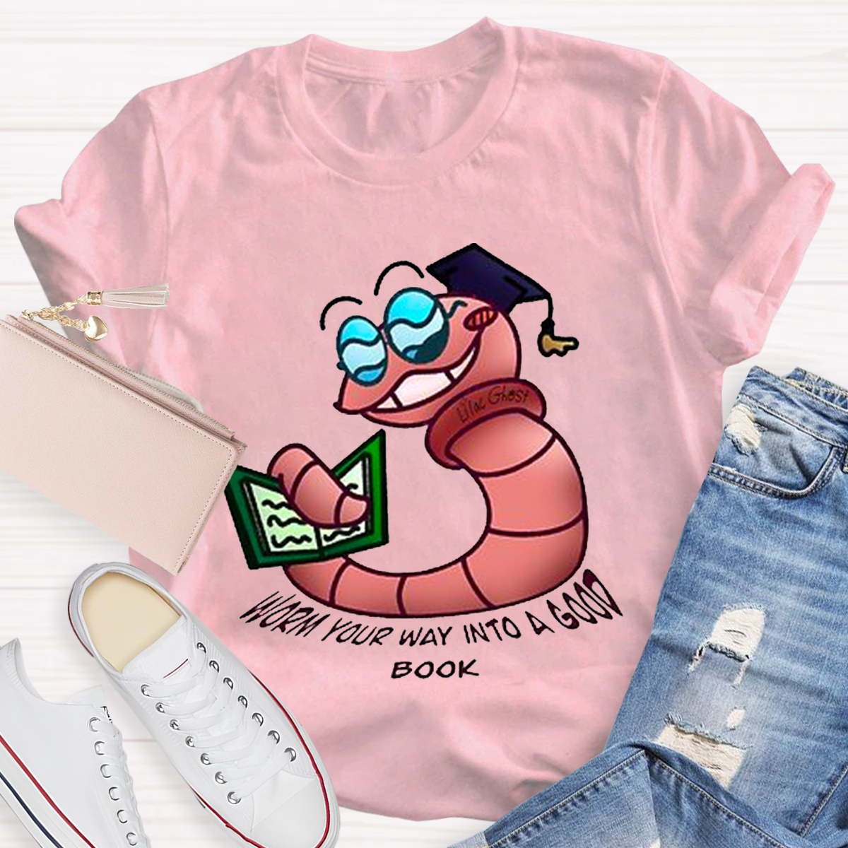 Humorous Read Book Teacher T-Shirt