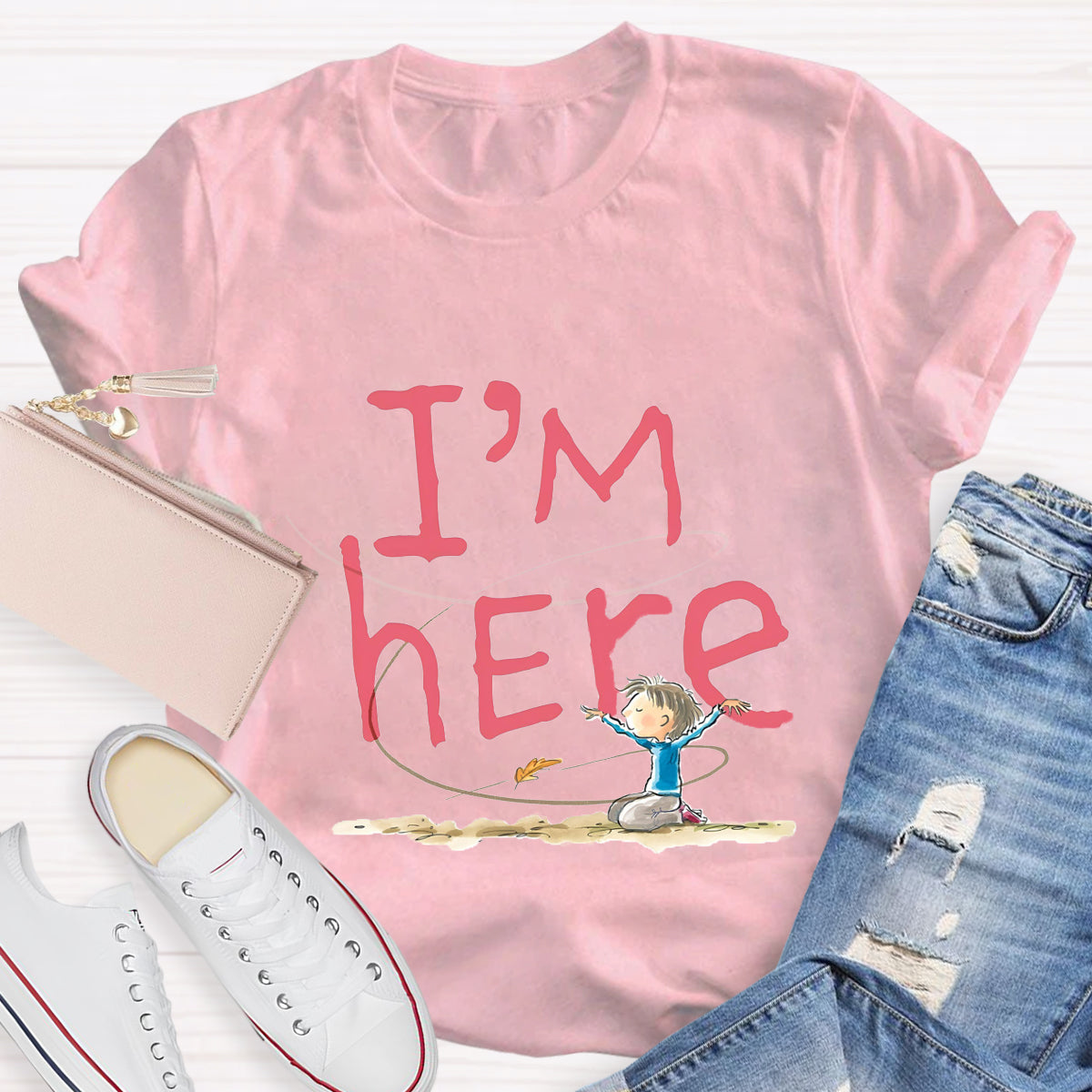 I'm Here Children's Books T-Shirt