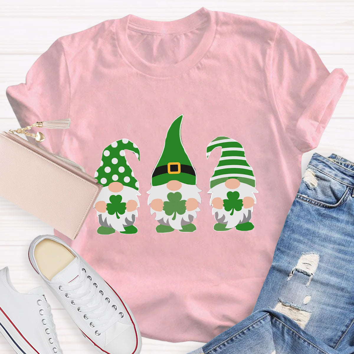 St Patricks' Day Gnome  T-Shirt