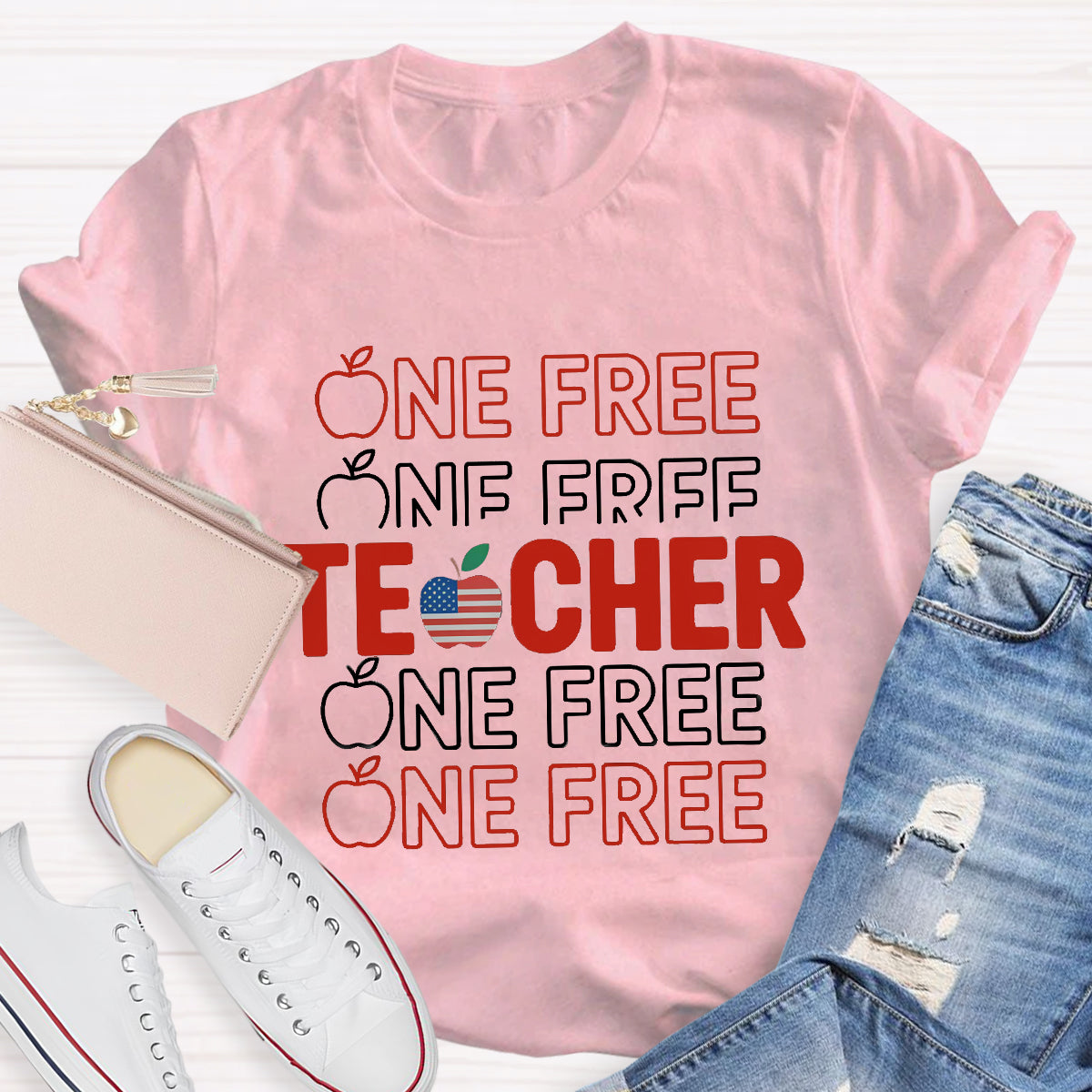 One Free Teacher T-Shirt