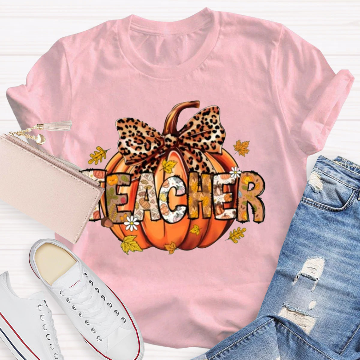 Teacher Pumpkin Teacher T-Shirt