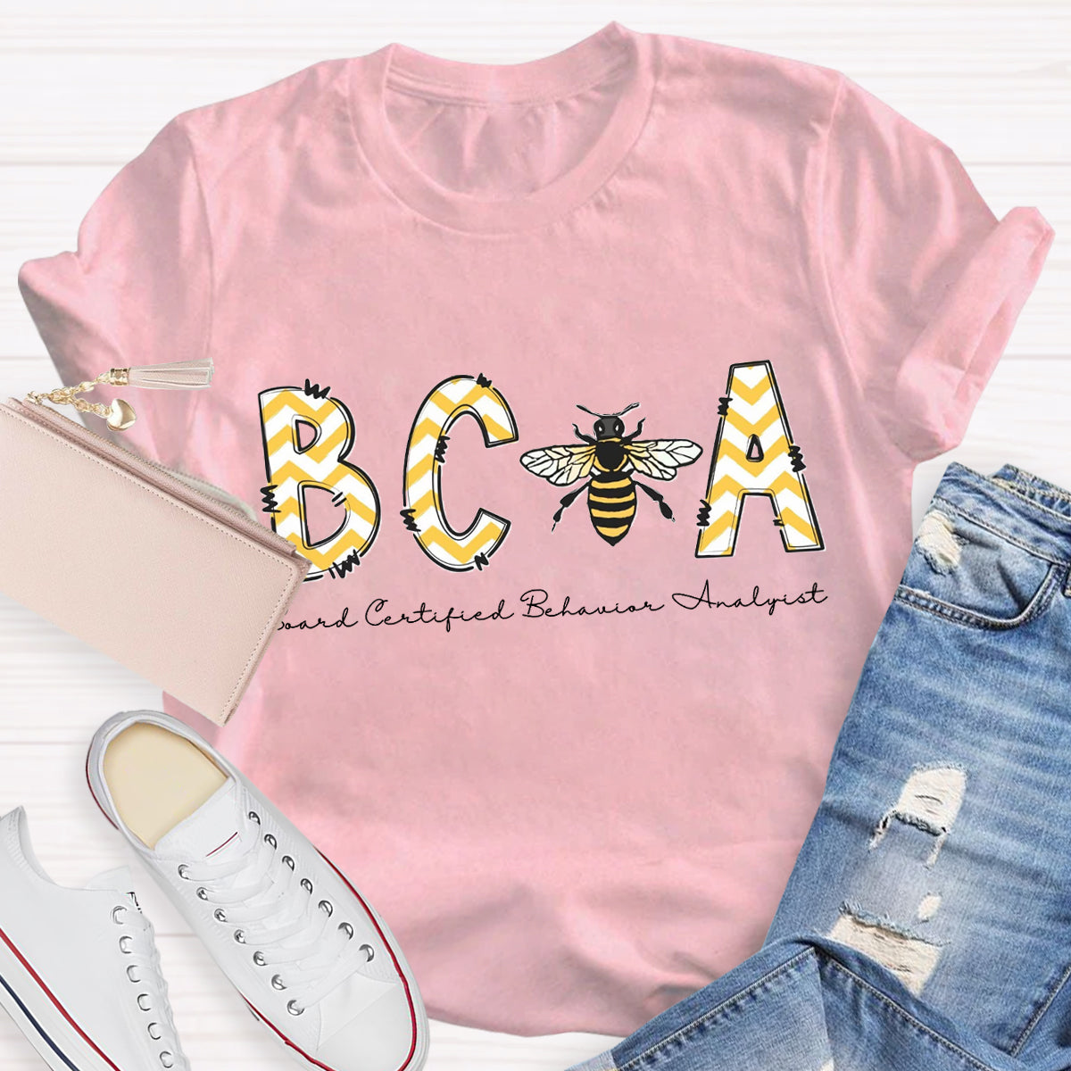 BCBA Board Certified Behavior Analyst Teacher T-Shirt