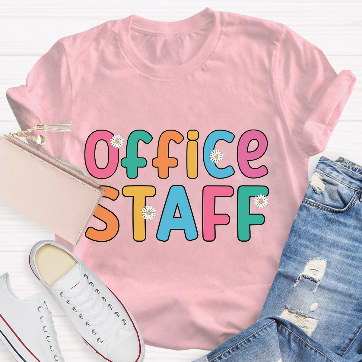 Office Staff School Office Team T-Shirt