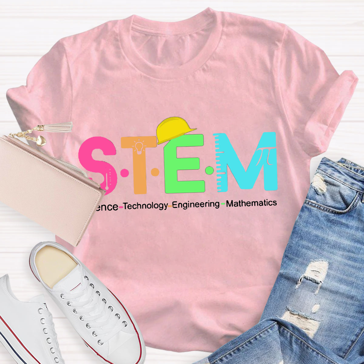 Science Technology Engineering Mathematics Teacher T-Shirt