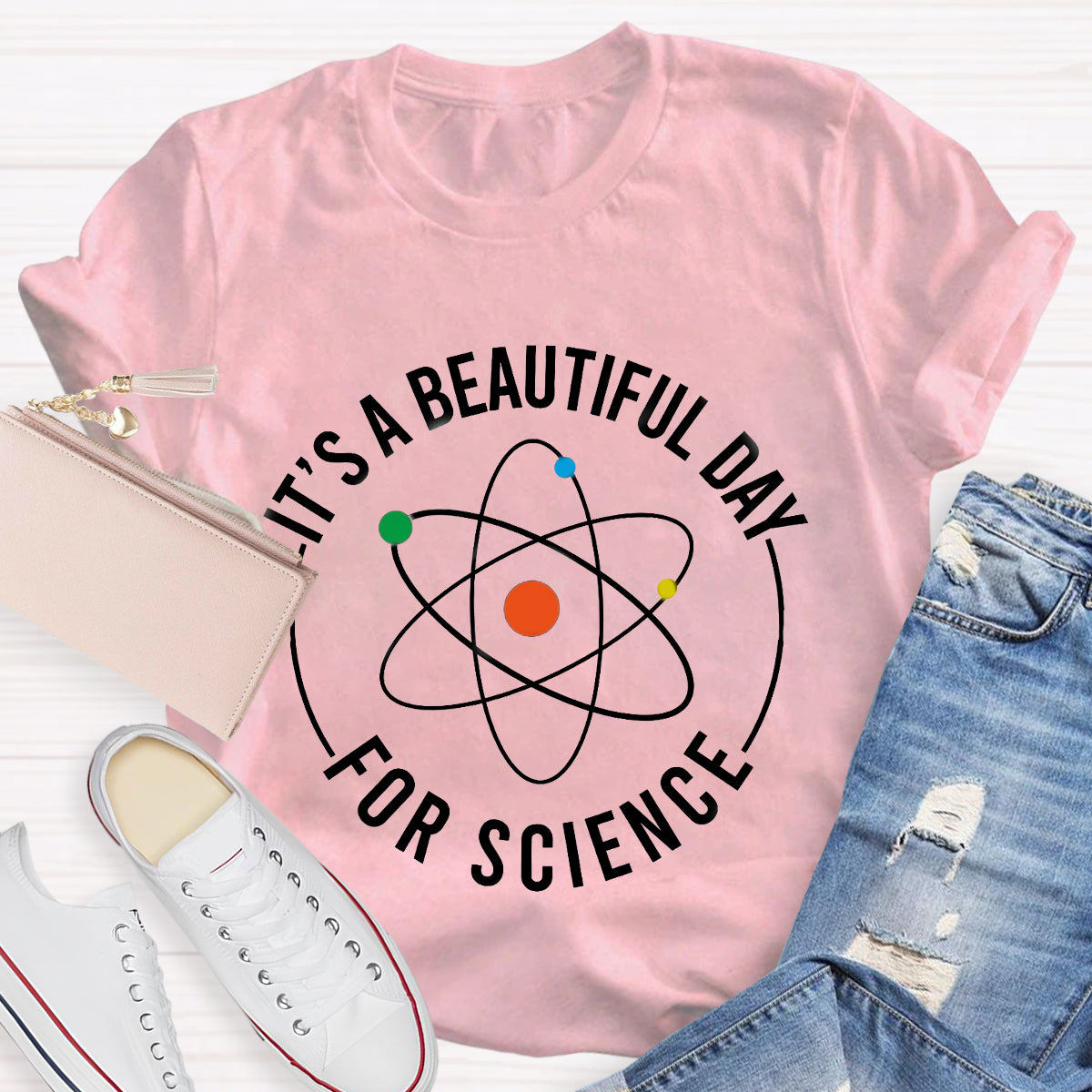 It'S A Beautiful Day For Science Teacher T-Shirt