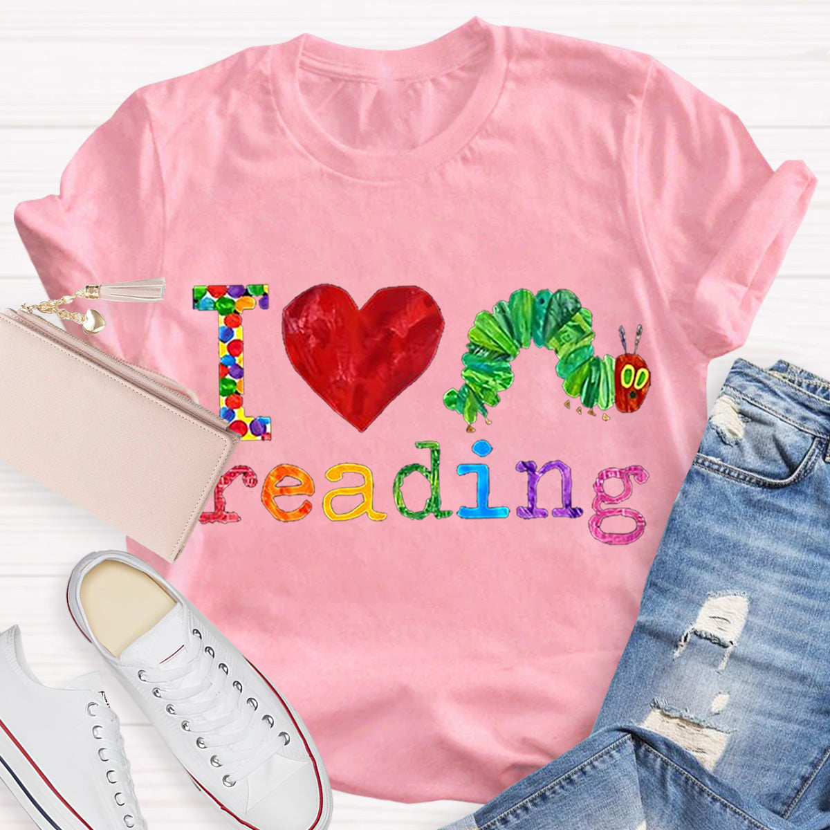 I Love Reading Teacher T-Shirt