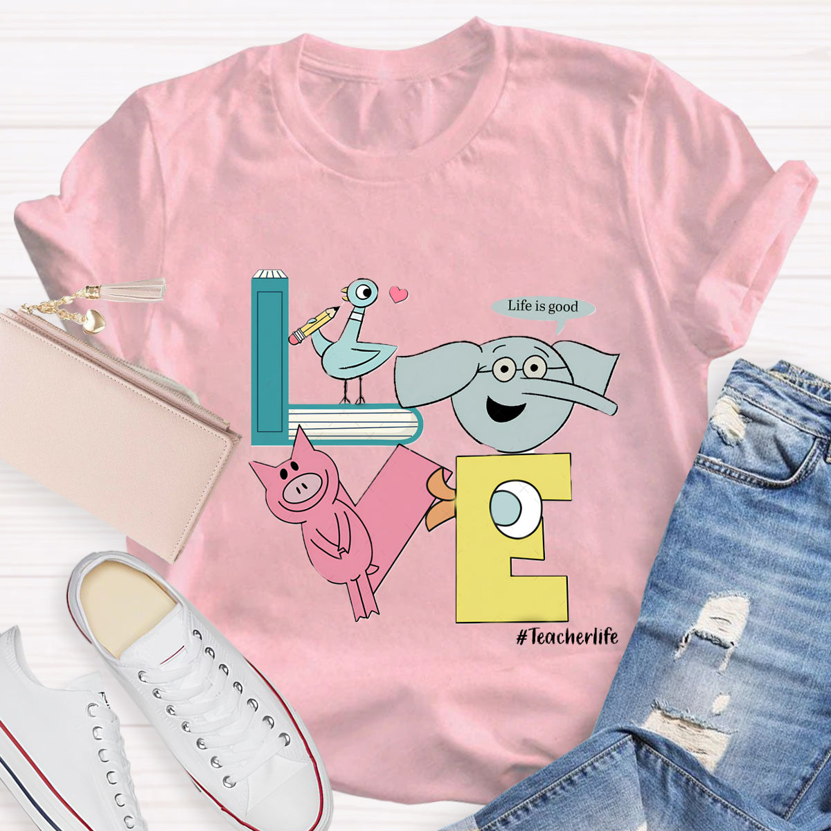 Teachers Life Is Good Lifestyle T-Shirt