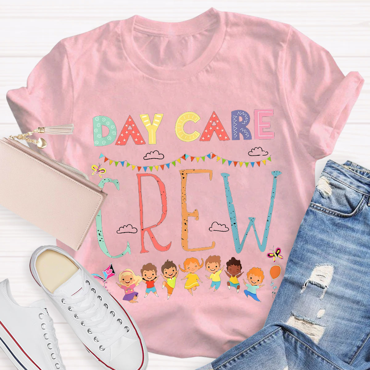 Day Care Crew Teacher T-Shirt