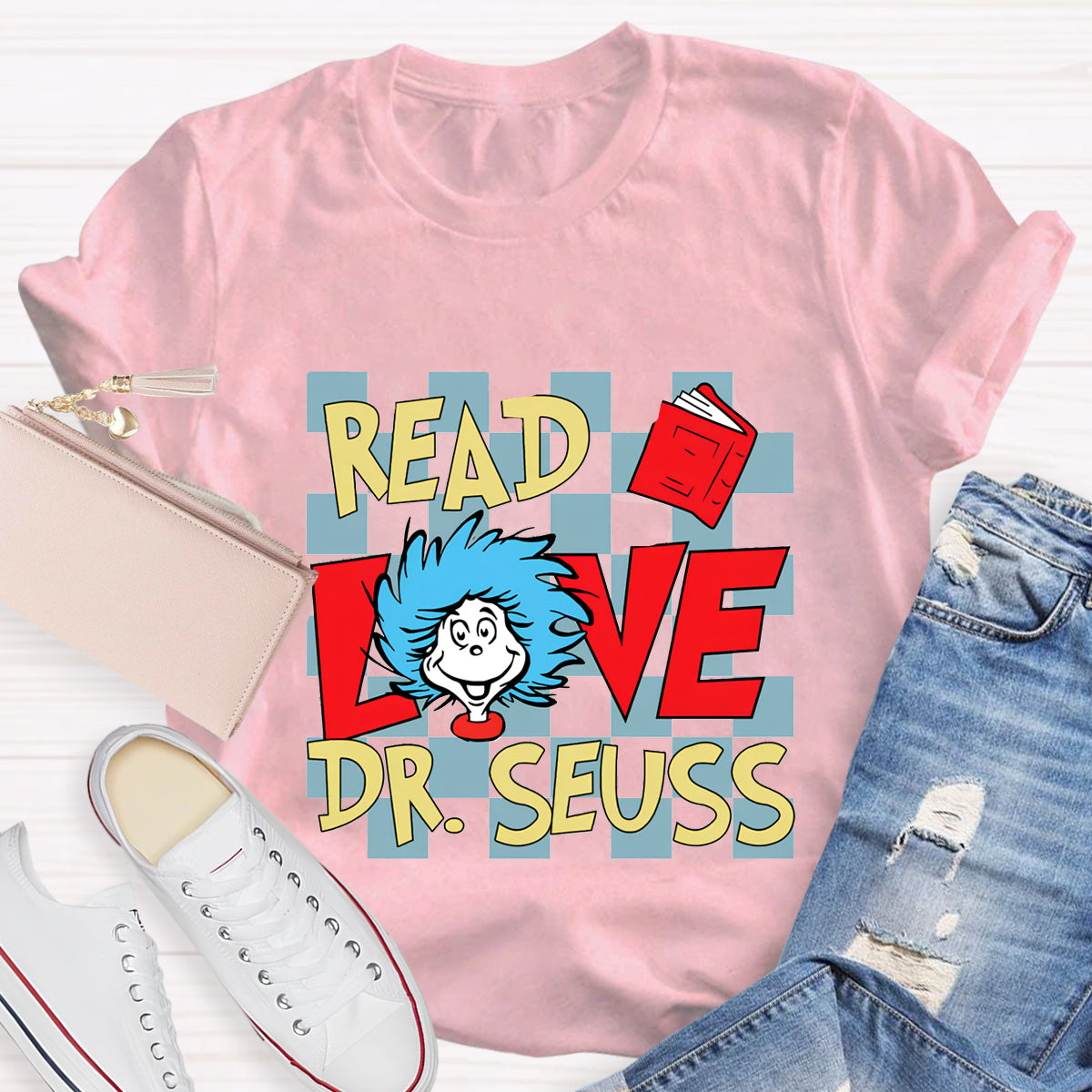 Read Love Reading Day Teacher T-Shirt