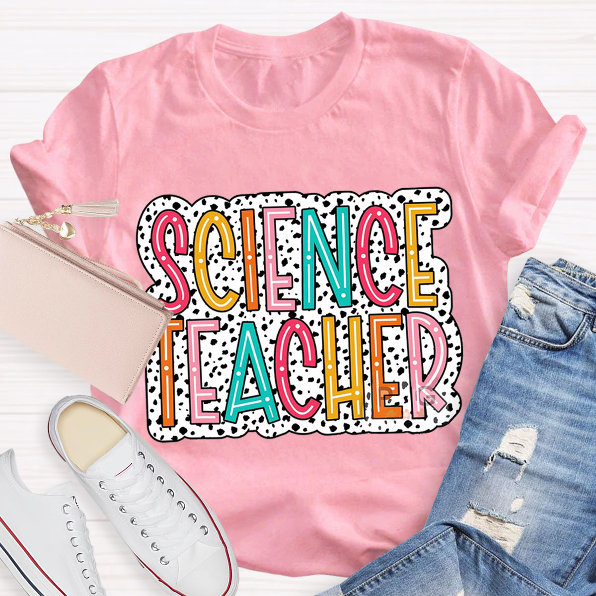 Science Teacher Sublimation Teacher T-Shirt