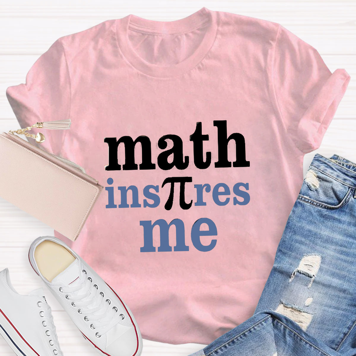 Math Inspire Me Math Teacher T-Shirt