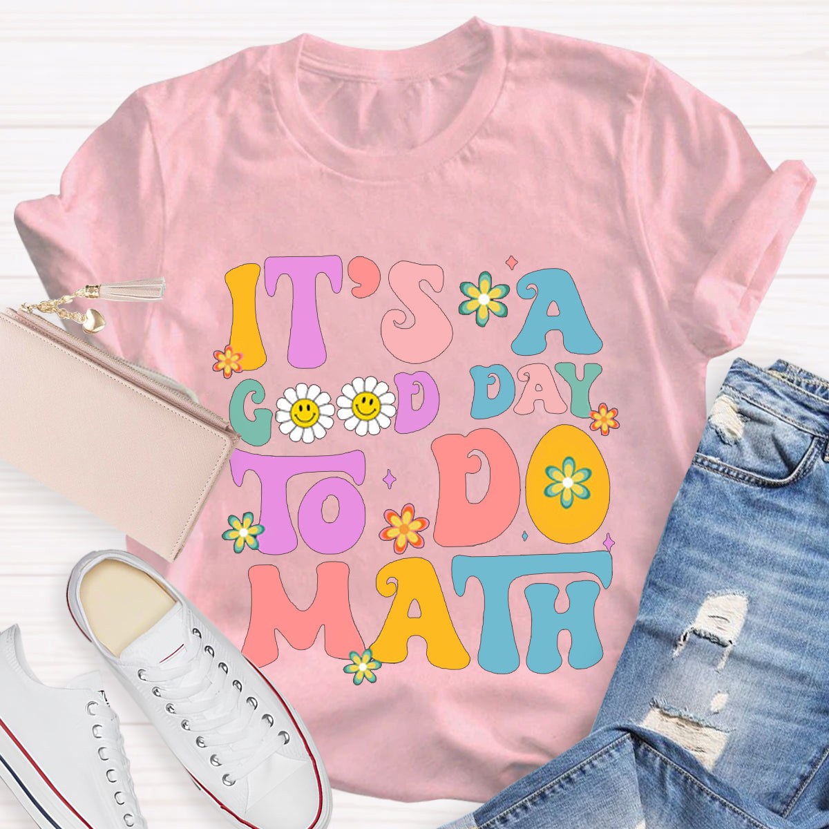 Personalized Subject It's A Good Day To Do Math Teacher Shirt