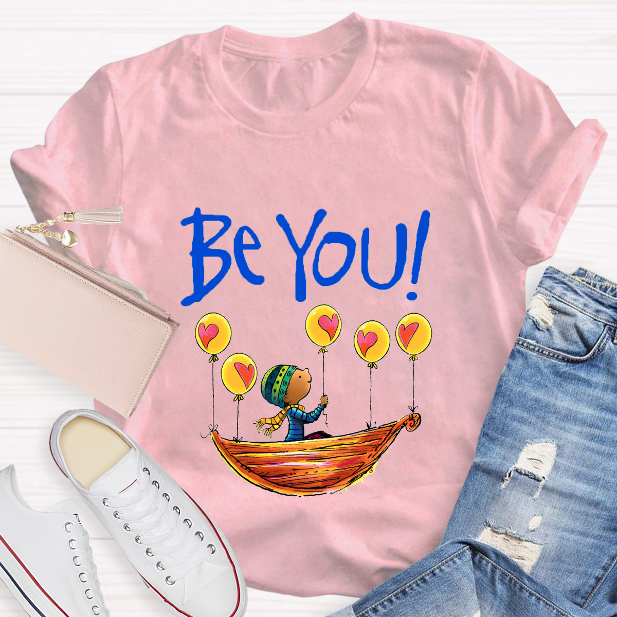 Be You Children's Books Teacher T-Shirt