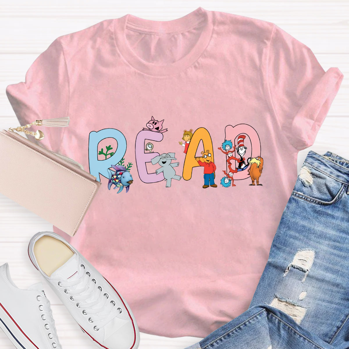 Read Children's Books Teacher T-Shirt