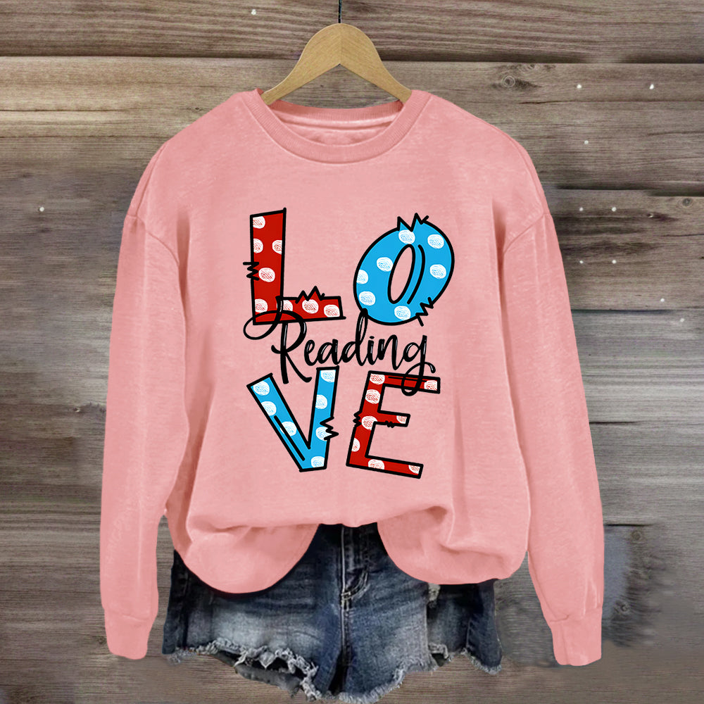 Love Reading Sweatshirt