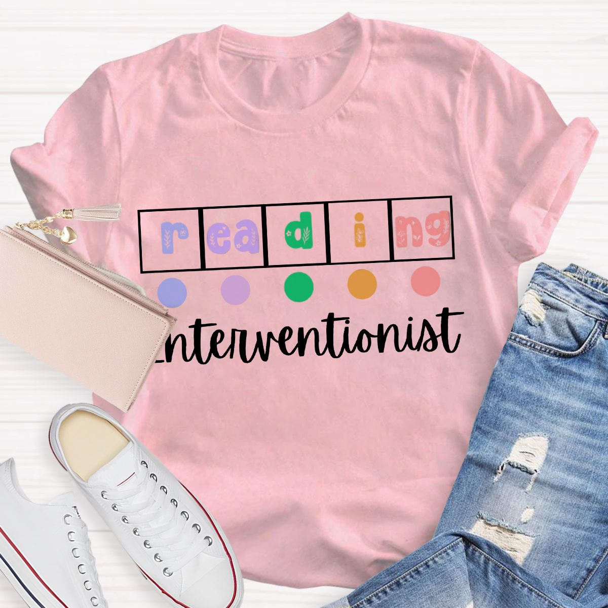 Reading Interventionist Teacher T-Shirt