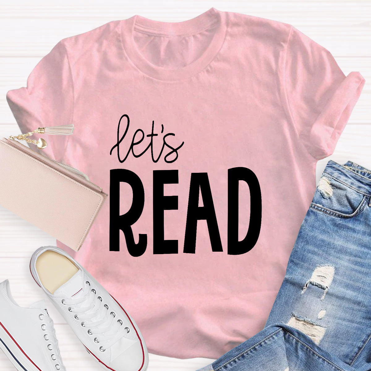 Let's Read Reading Week T-Shirt