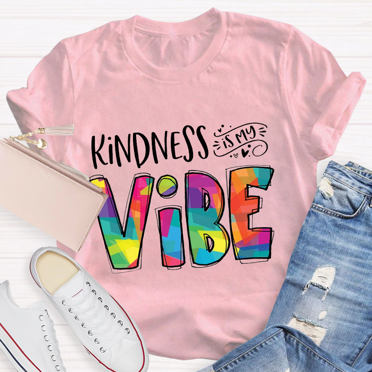 Kindness Is My Vibe Special Education T-Shirt