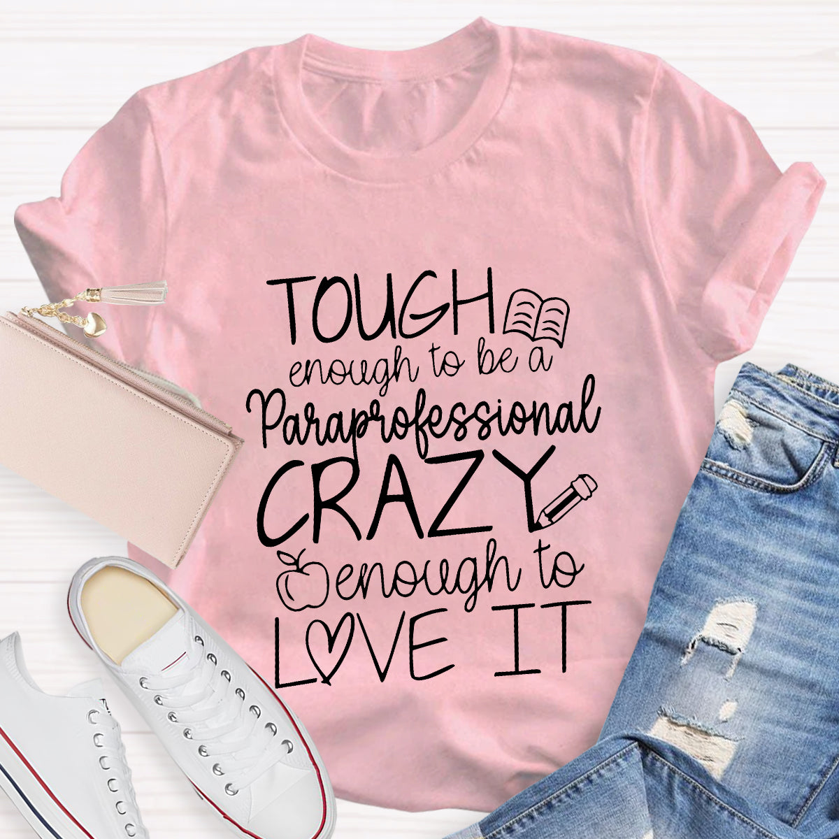 Personalized Position Tough Enough To Be A Teacher T-Shirt