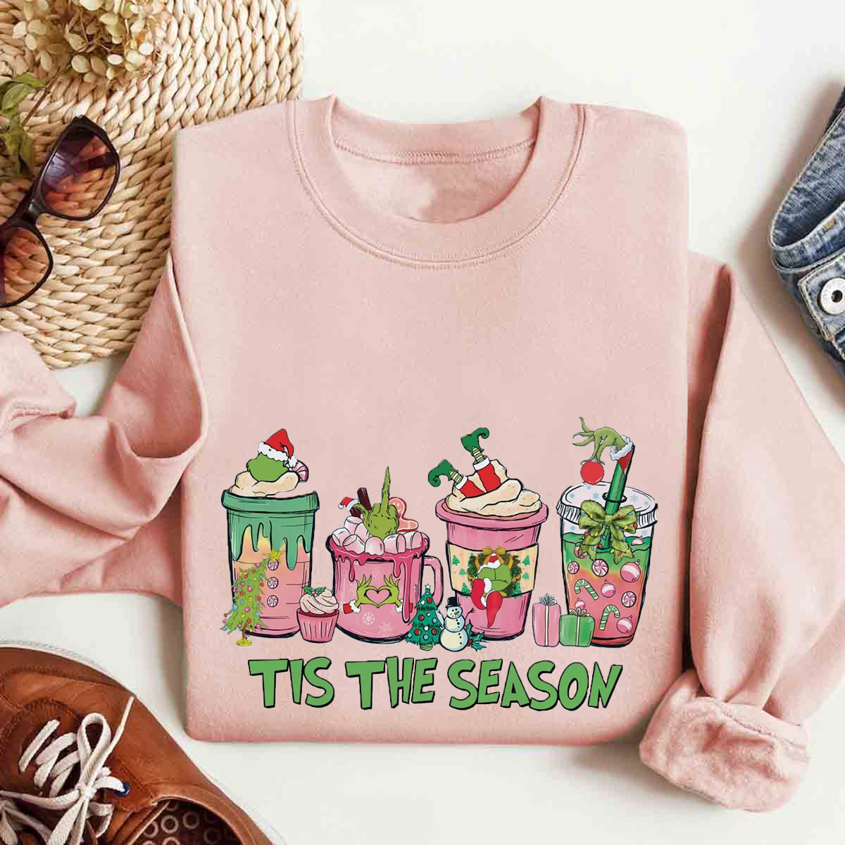 Christmas Coffee Drink Sweatshirt