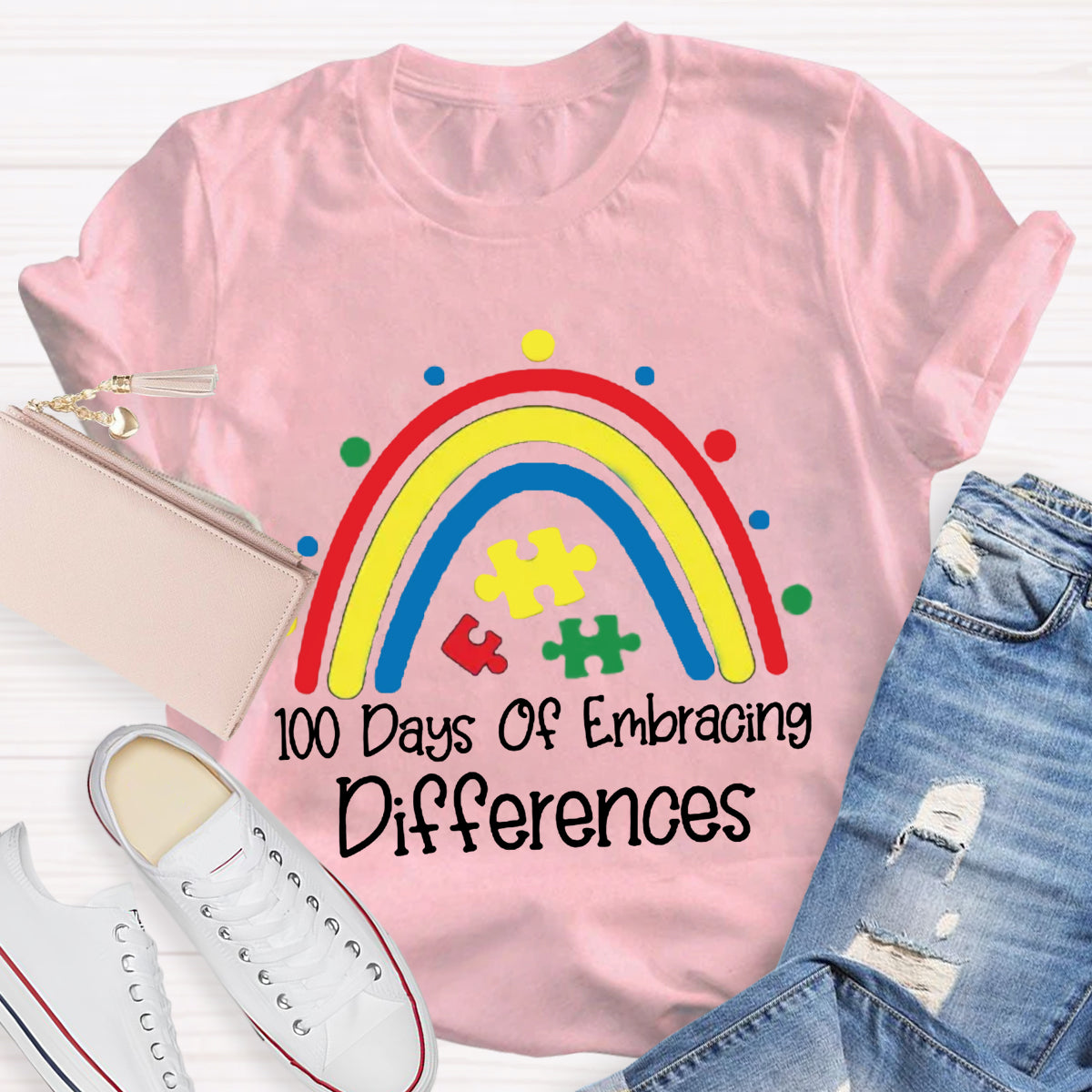 100 Days Of Embracing Difference T-Shirt